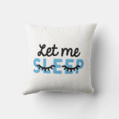 私を眠らせる クッション (裏面)