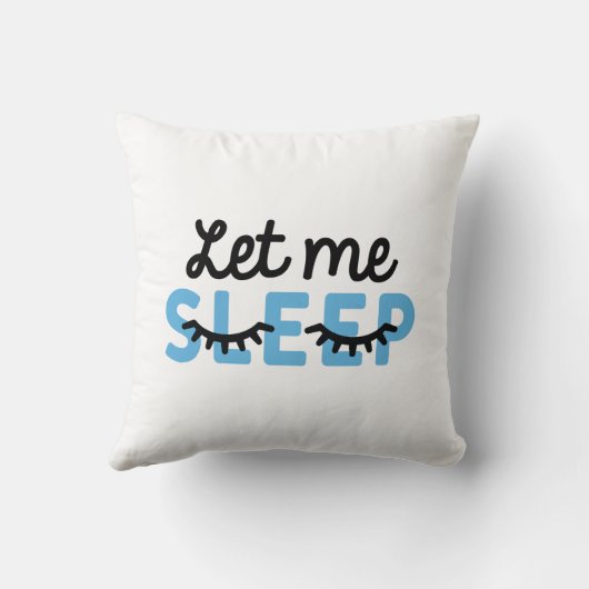 私を眠らせる クッション (裏面)