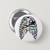 私を着色して下さい 缶バッジ (正面&裏面)