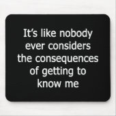 私を知る マウスパッド (正面)