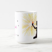 私を祝う コーヒーマグ - 女性のセルフ祝い コーヒーマグカップ (中央)
