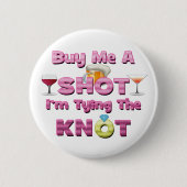 私を私が結び目のことわざの引用文を結んでいる打撃買って下さい 缶バッジ (正面)