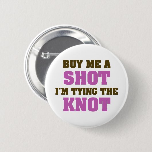 私を私が結び目を結んでいる打撃買って下さい 缶バッジ (正面&裏面)