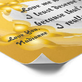 私を私のように愛し、ポスター_ カスタマイズ ポスター (角)