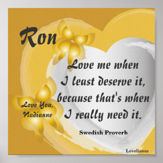 私を私のように愛し、ポスター_ カスタマイズ ポスター