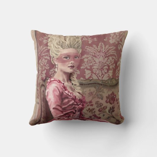 私を秘密を言うことを許可して下さい クッション (裏面)