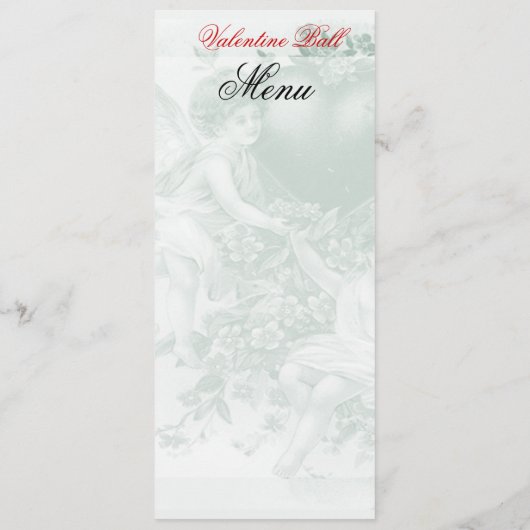 私を結び目のバレンタインメニュー忘れて下さい メニュー (裏面)