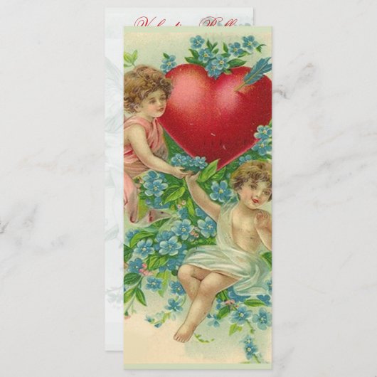 私を結び目のバレンタインメニュー忘れて下さい メニュー (正面/裏面)