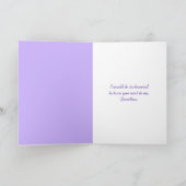 私を結婚通路まで歩いて行こう カード (内部)