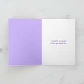 私を結婚通路まで歩いて行こう カード (内部)