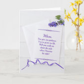 私を結婚通路まで歩いて行こう カード (黄色い花)