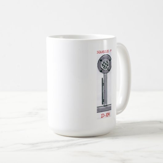 私を絞って下さい!! D-104マグ コーヒーマグカップ (正面右)