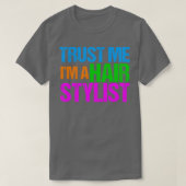 私を美容師 Tシャツ (デザイン正面)