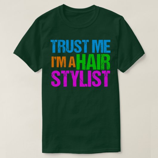 私を美容師 Tシャツ (デザイン正面)