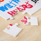 私を聖書の詩のパズル追求し、見つけて下さい ジグソーパズル (側面)