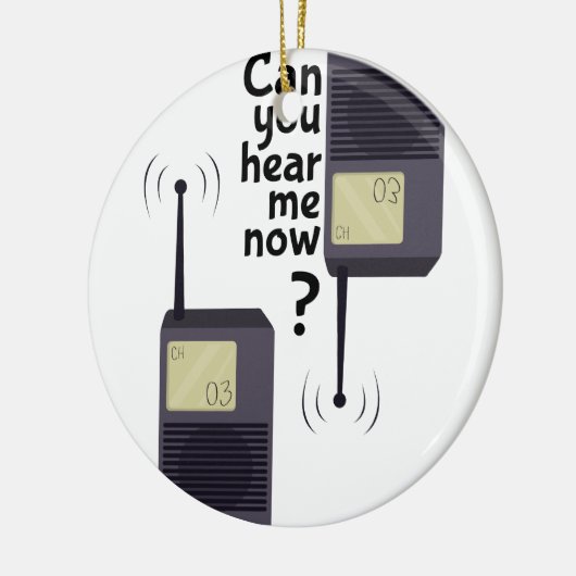 私を聞いて下さい セラミックオーナメント (左)