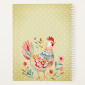 私を自分のチキンの人に考えす-フォークアート プランナー手帳 (裏面)