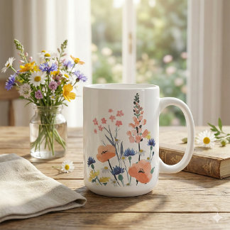 私を花開かせてくれてありがとう マグカップ