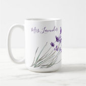 私を花開かせてくれてありがとう マグカップ (左)