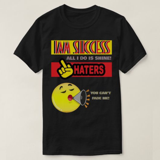 私を薄れさせることはできない Tシャツ (デザイン正面)