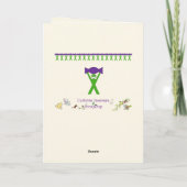 私を蜂蜜のBadassのラーテルの赤の芸術と電話しないで下さい カード (裏面)