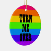 私を裏返す – 感謝してい セラミックオーナメント (右)