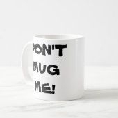 私を襲わないで下さい! コーヒー・マグ コーヒーマグカップ (正面左)