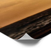 私を見た秋の夕日 ポスター (角)