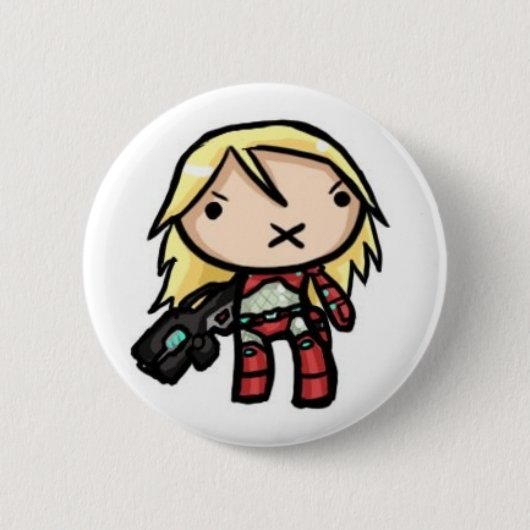 私を見ていますか。 缶バッジ (正面)