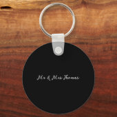 私を見てはいけない、私は彼女の声明に投票はっきりしたした キーホルダー (裏面)