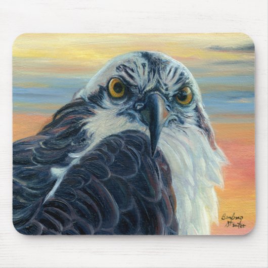 「私を見てるのか？」 マウスパッド (正面)