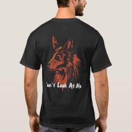 私を見ないで | ウルフビベスTシャツ Tシャツ