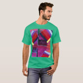 私を見る男停止! Tシャツ (正面フル)