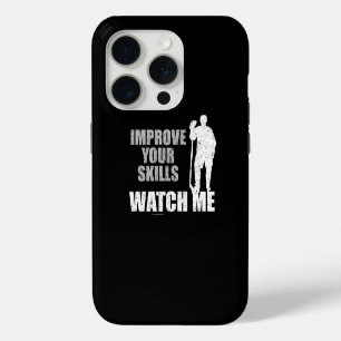 私を見る(ホッケー) iPhone 15 PROケース