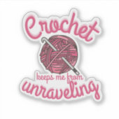 私を解保けるステッカーから切り取る シール (正面)