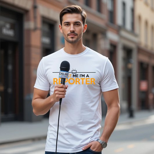 私を記者だと信じて Tシャツ