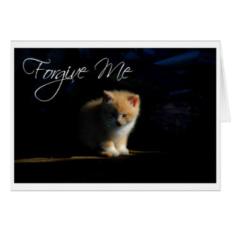 私を許して下さい