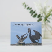 私を許す/私と一緒に行く_はがき ポストカード (スタンド正面)