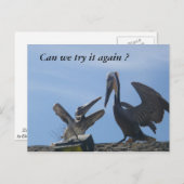 私を許す/私と一緒に行く_はがき ポストカード (正面/裏面)