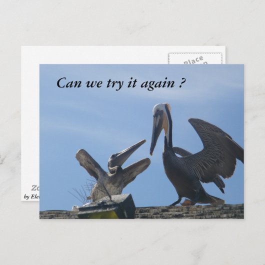 私を許す/私と一緒に行く_はがき ポストカード (正面/裏面)