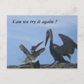 私を許す/私と一緒に行く_はがき ポストカード (正面)