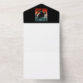 私を試すな、ナイフを持つ気分屋猫の招待状 オールインワン招待状 (内側)