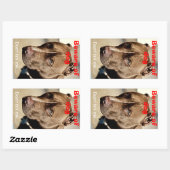 私を試すな…犬に注意 – ステッカー (シート)