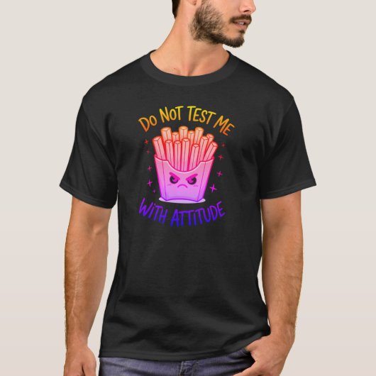 私を試すな Tシャツ (正面)