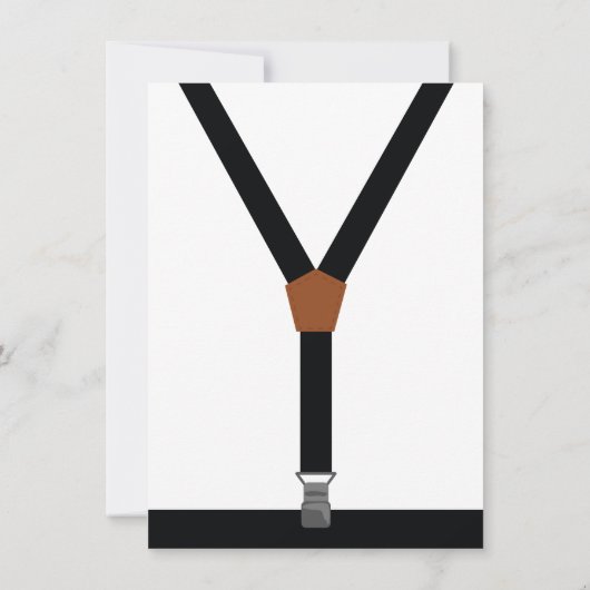 私を誰かに託してくれる? - タキシード ネクタイ アームバンド 父 招待状 (裏面)