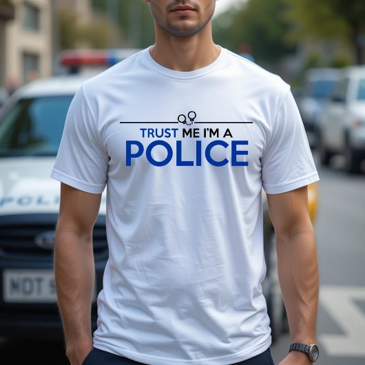私を警察だと信じて Tシャツ