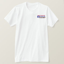 私を責めない私はトランプTシャツに投票 Tシャツ