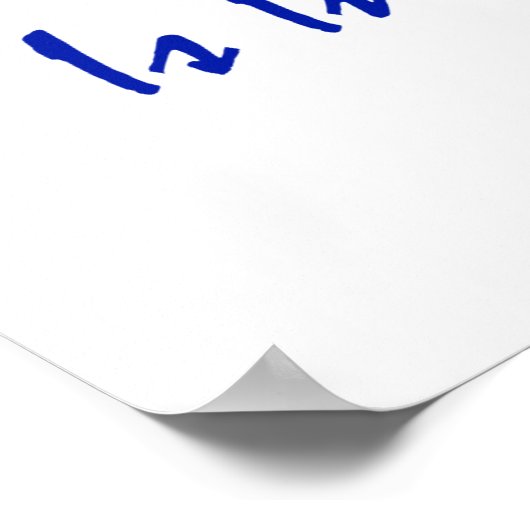 私を責めるな、この行動は継承される ポスター (角)