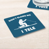 私を責めるな スクエアペーパーコースター (アングル)