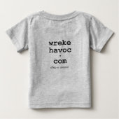 私を責めるな。私は彼に投票しなかった。 ベビーTシャツ (裏面)